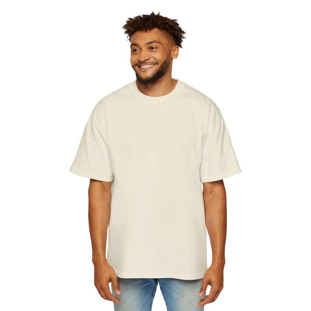 SABAS Oversized T-Shirt — "Great Things Start in Little Rooms" Logo Tee