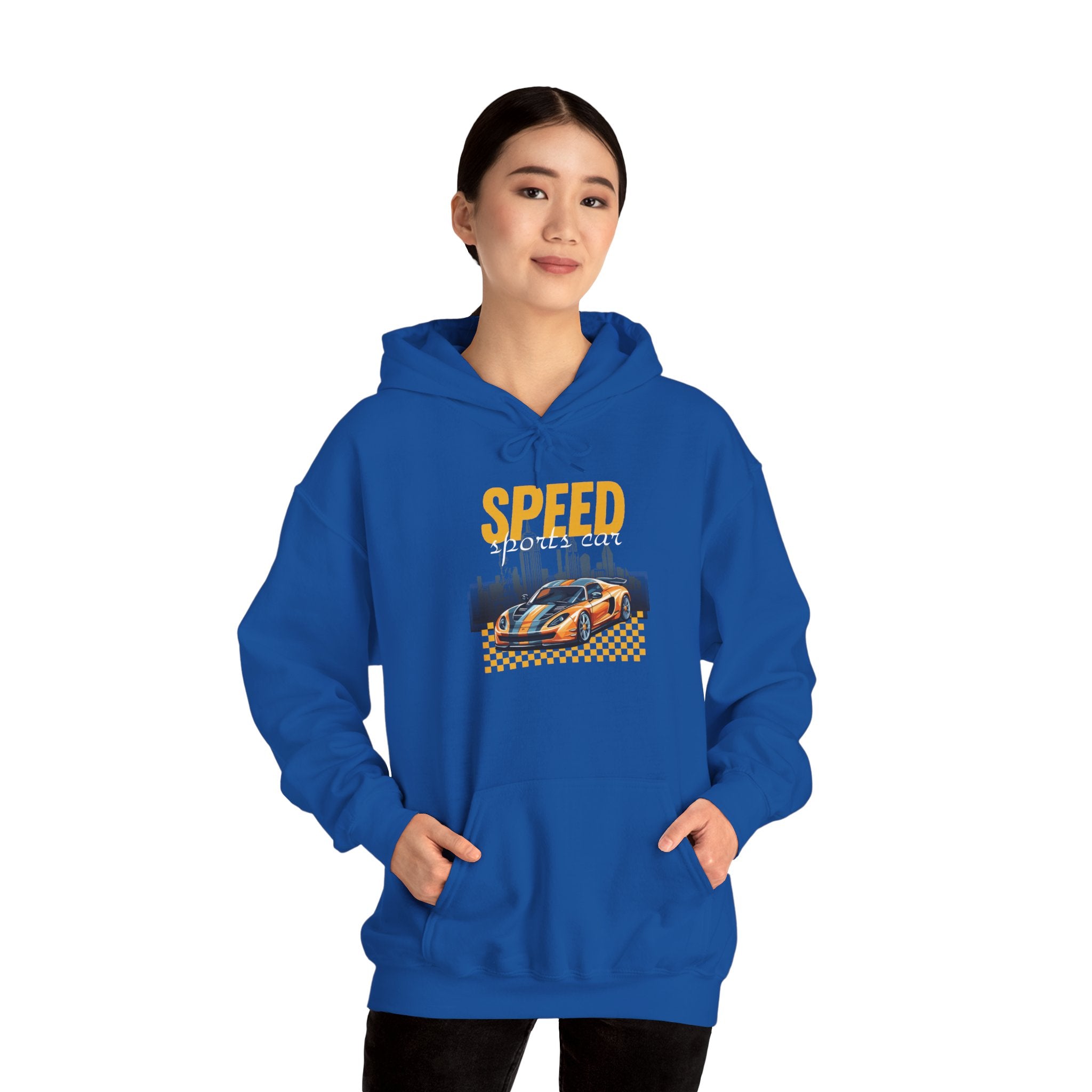 Speed Racers Hoodie — Vintage Sports Car Racing Graphic Sweatshirt