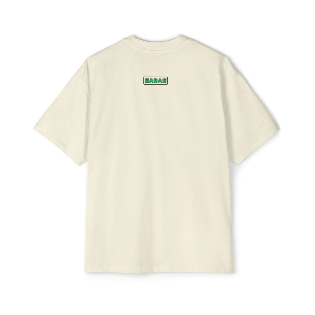 SABAS Men's Heavy Oversized Tee
