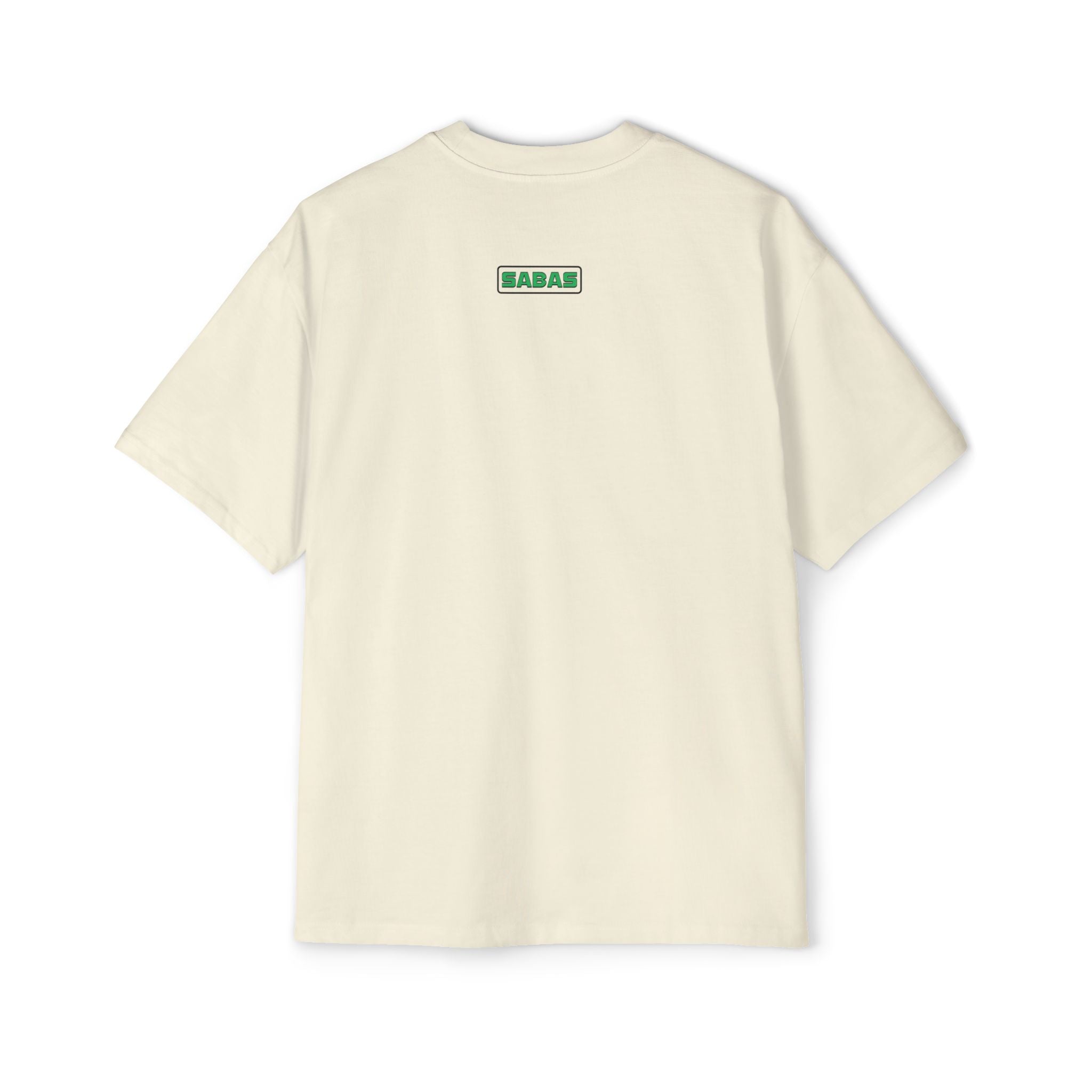 SABAS Men's Heavy Oversized Tee