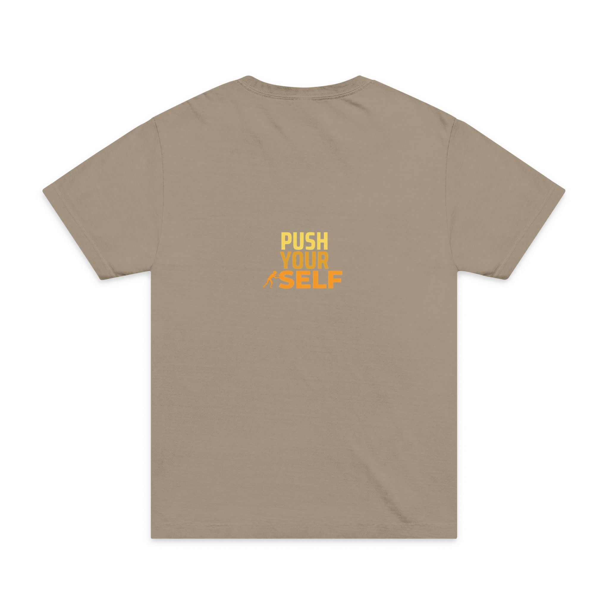 Sabas Gym Pump Cute Koala T-Shirt — "Gym Pump" Front & "Push Yourself" Back