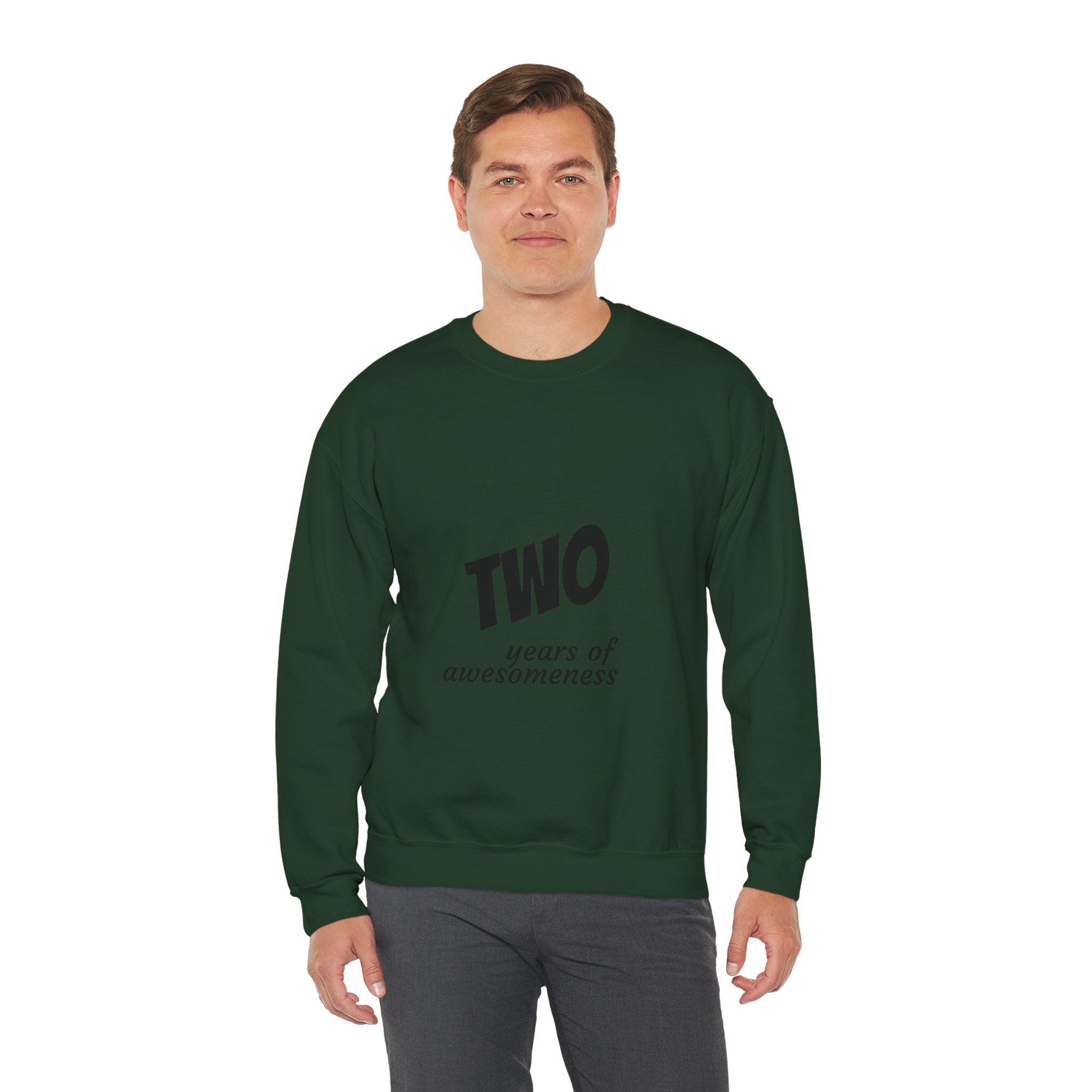SABAS-Toddler Two Years of Awesomeness Sweatshirt