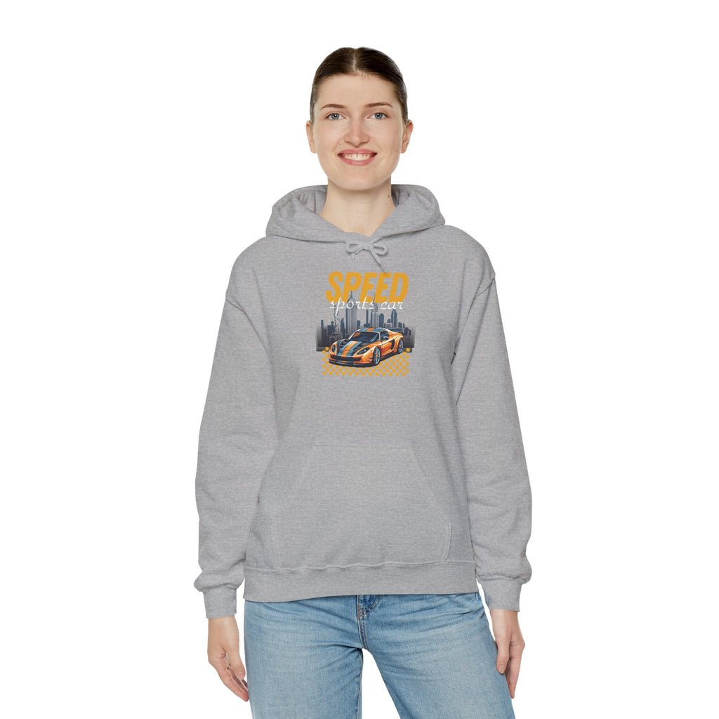 Speed Racers Hoodie — Vintage Sports Car Racing Graphic Sweatshirt