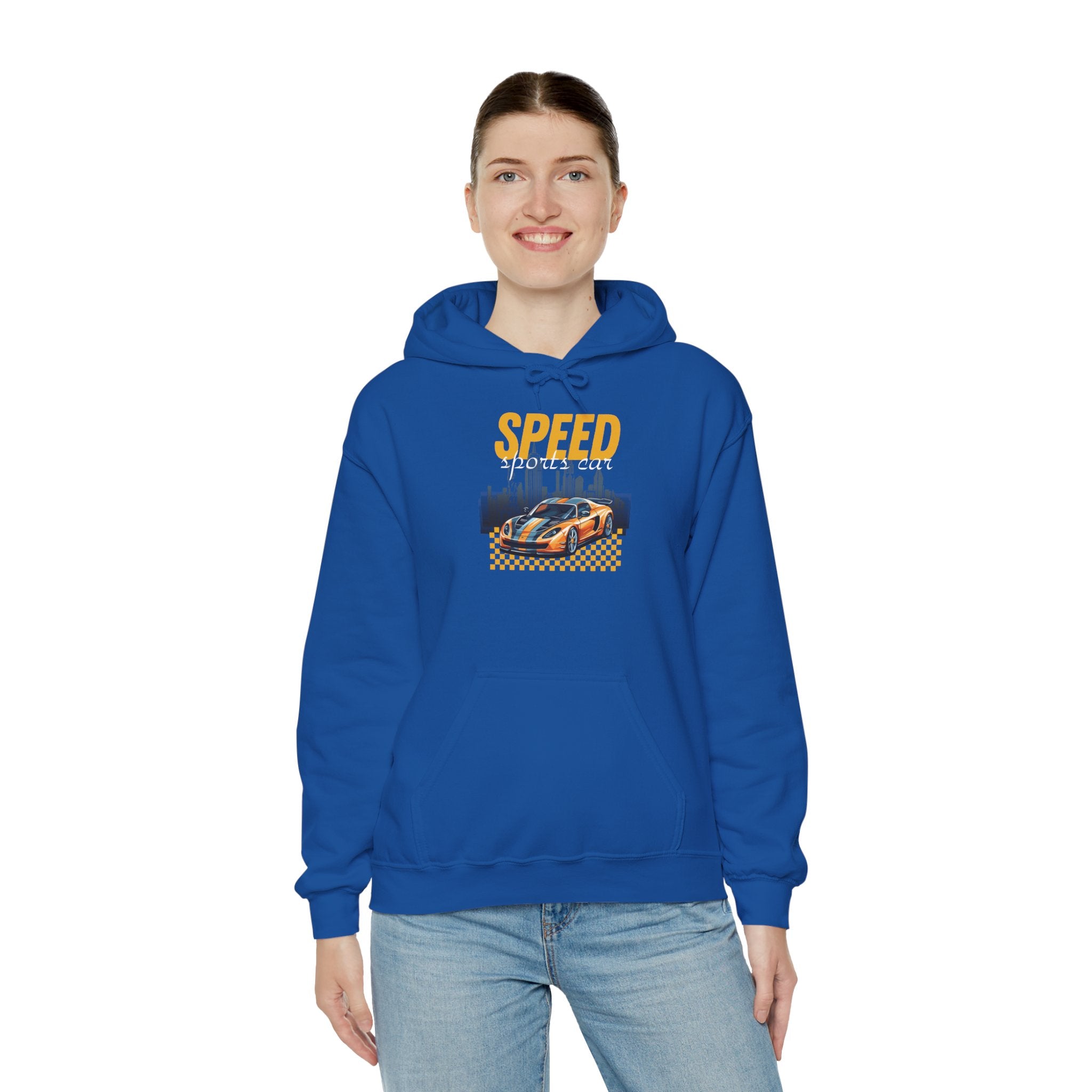 Speed Racers Hoodie — Vintage Sports Car Racing Graphic Sweatshirt