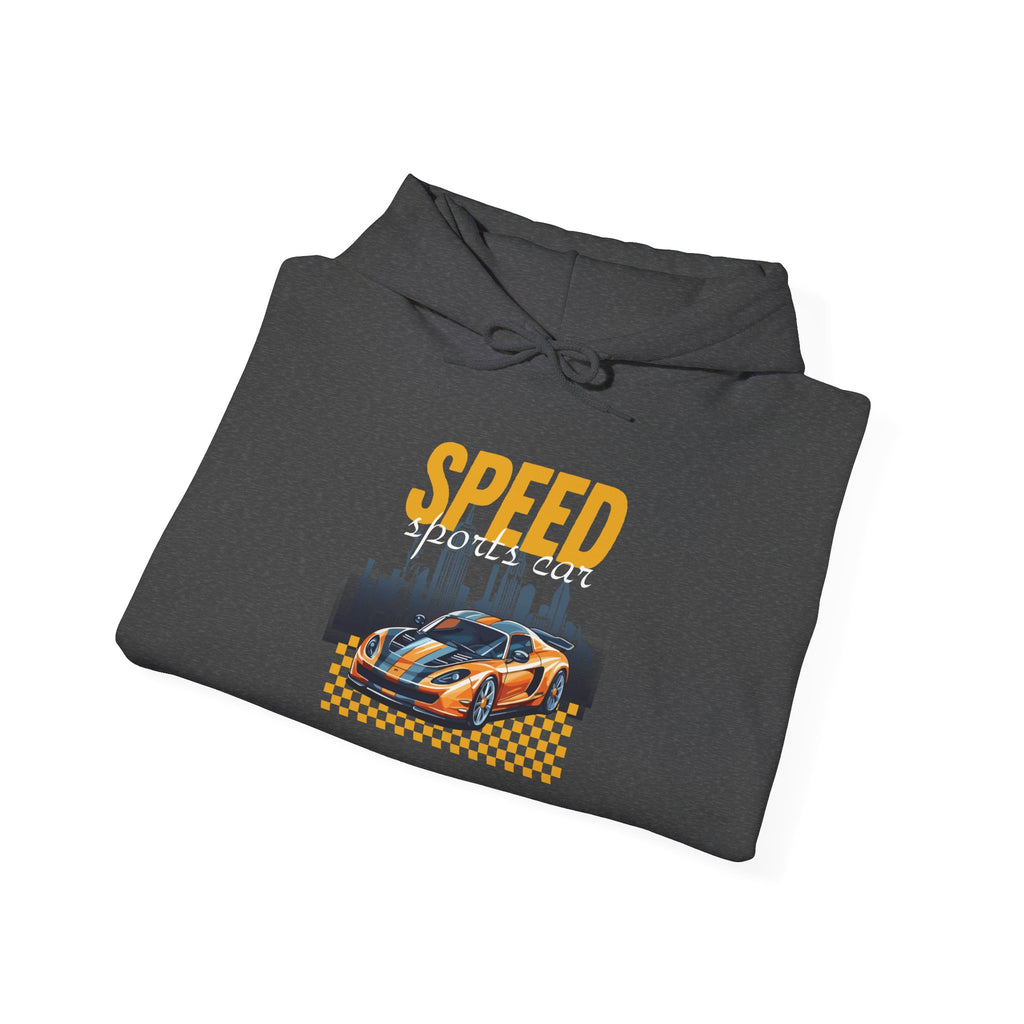 Speed Racers Hoodie — Vintage Sports Car Racing Graphic Sweatshirt