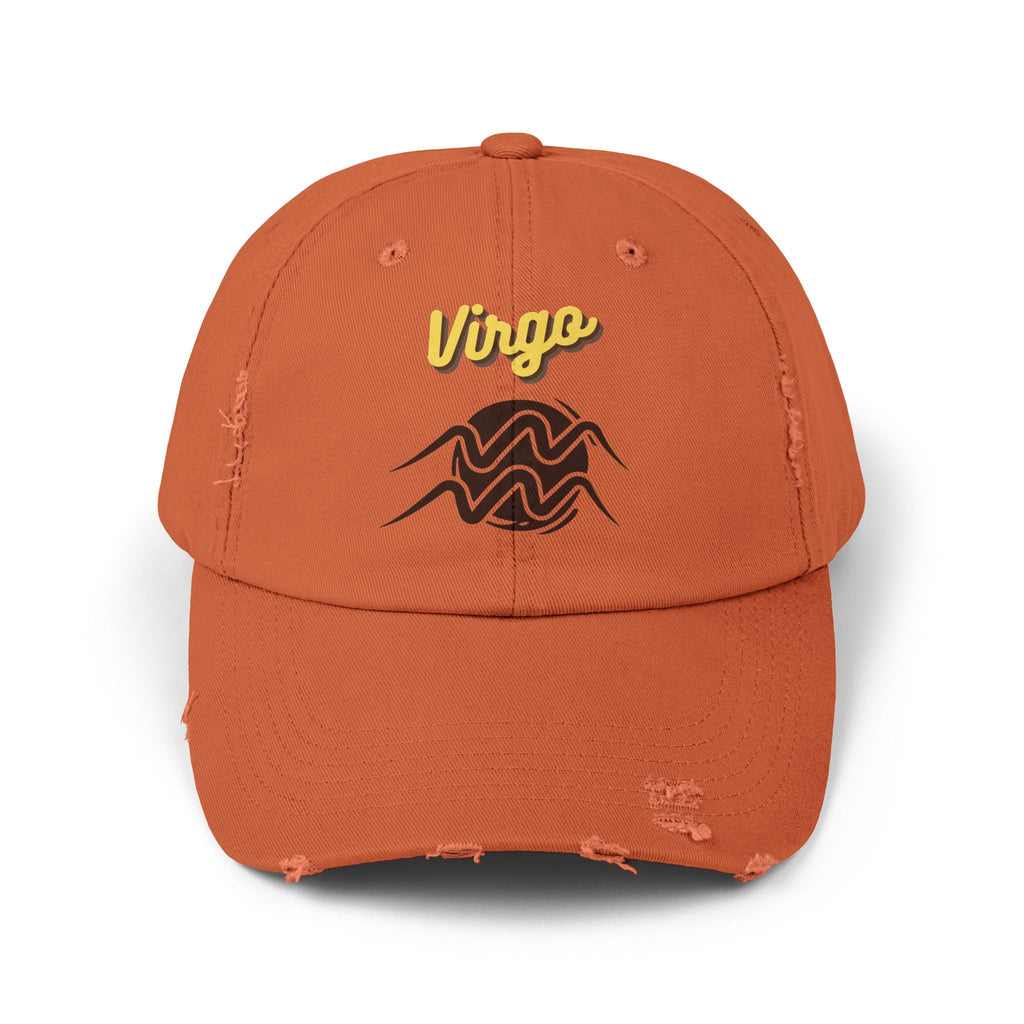 SABAS Virgo Distressed Cap Zodiac Sign