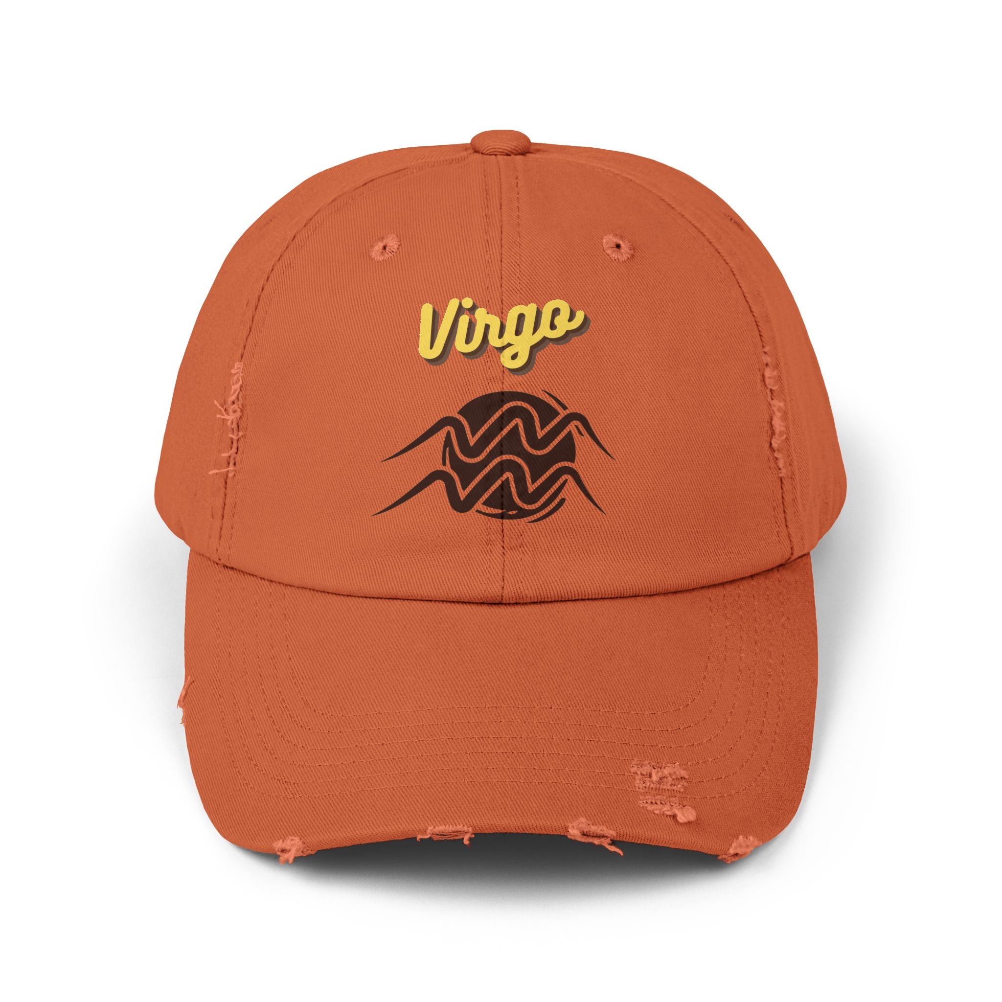 SABAS Virgo Distressed Cap Zodiac Sign