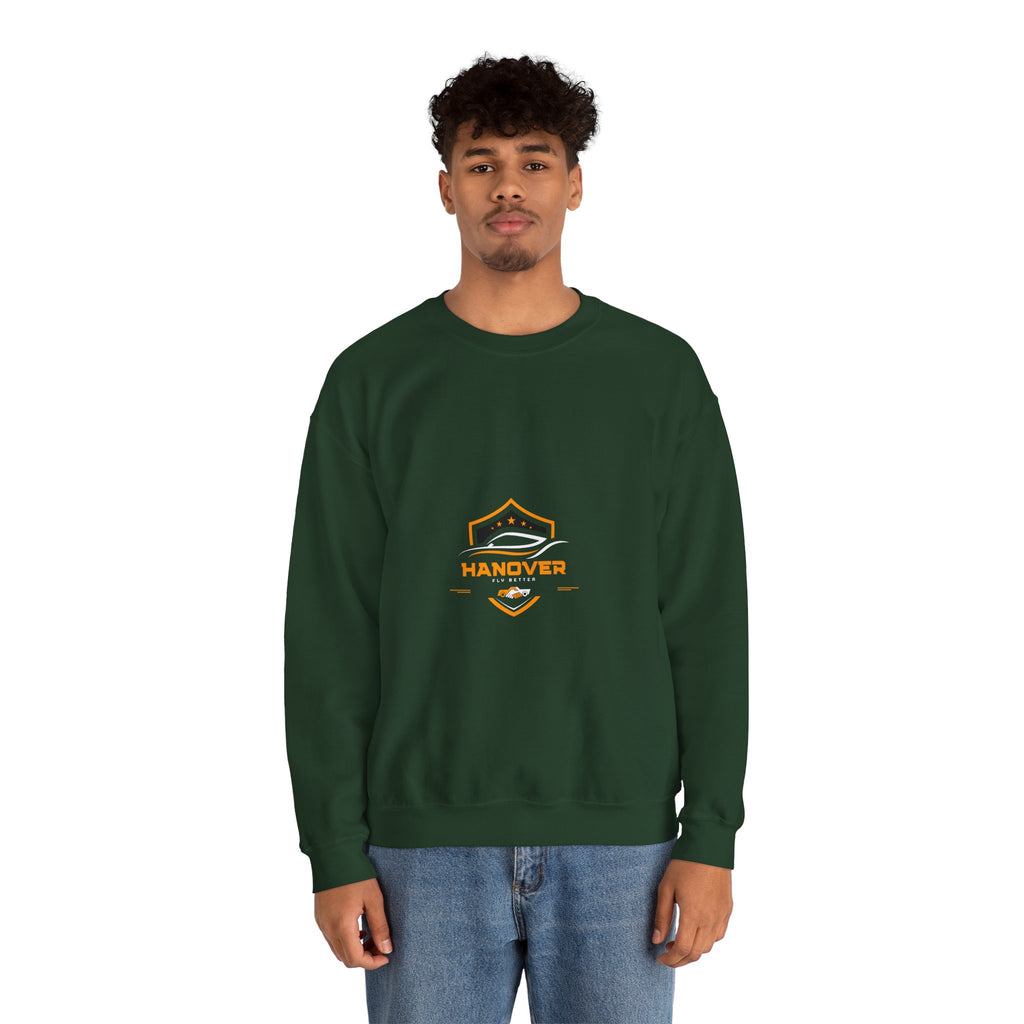 SABAS-Hanover Crewneck Sweatshirt — Vintage Shield Logo