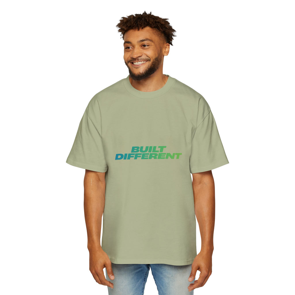 SABAS T-Shirt — 'Built Different' Oversized Graphic Tee