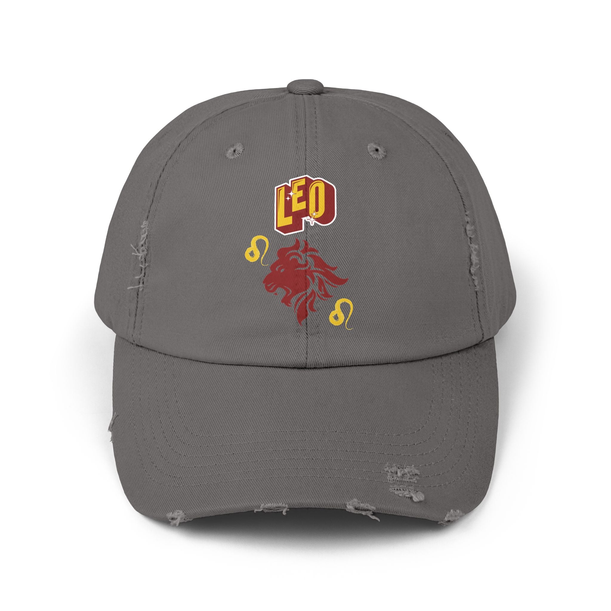 SABAS Leo Zodiac Distressed Cap
