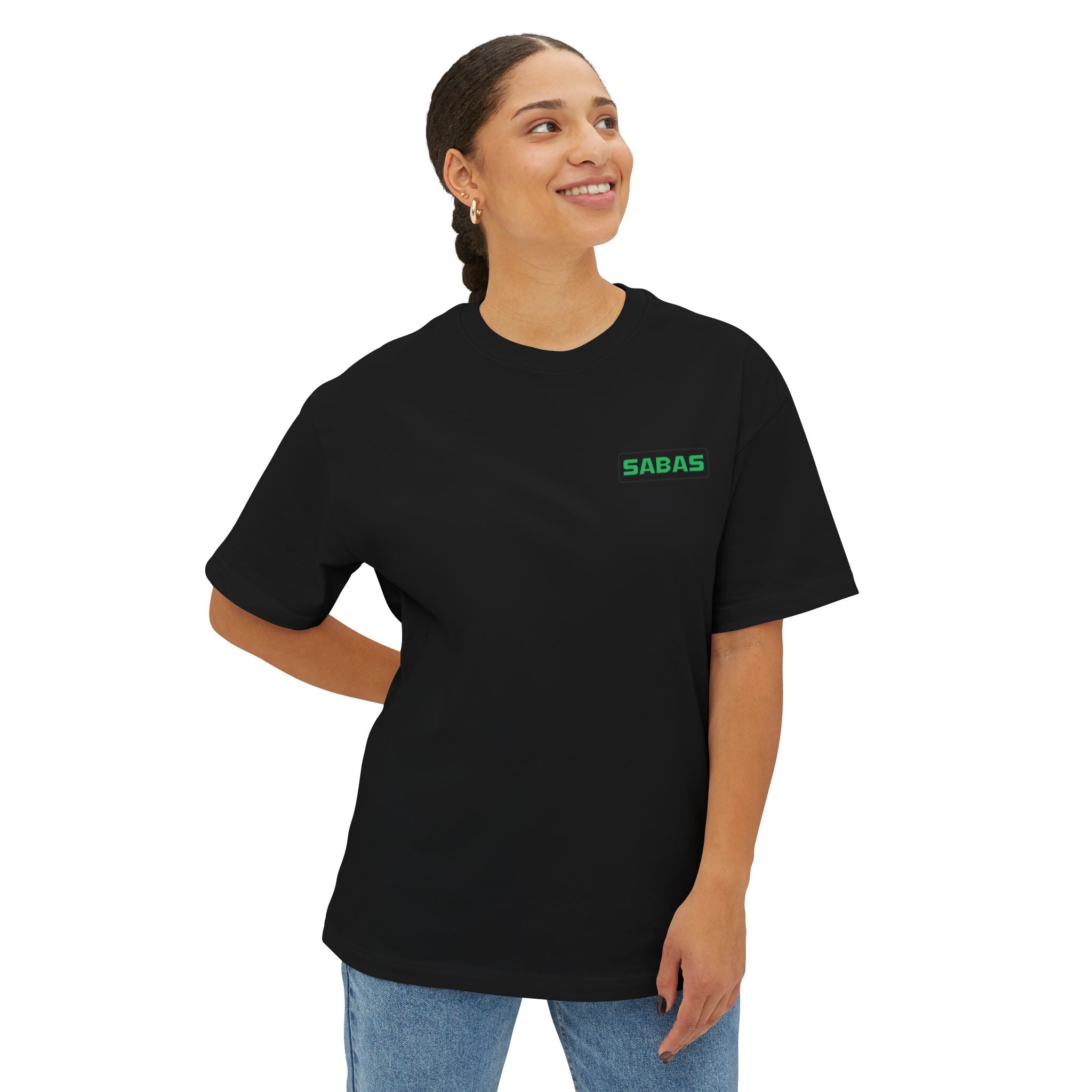 SABAS Unisex Oversized Boxy Tee