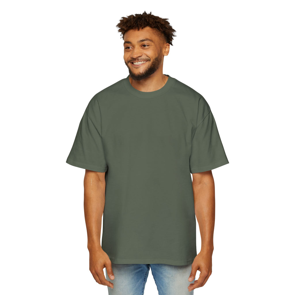 SABAS Oversized T-Shirt — "Great Things Start in Little Rooms" Logo Tee
