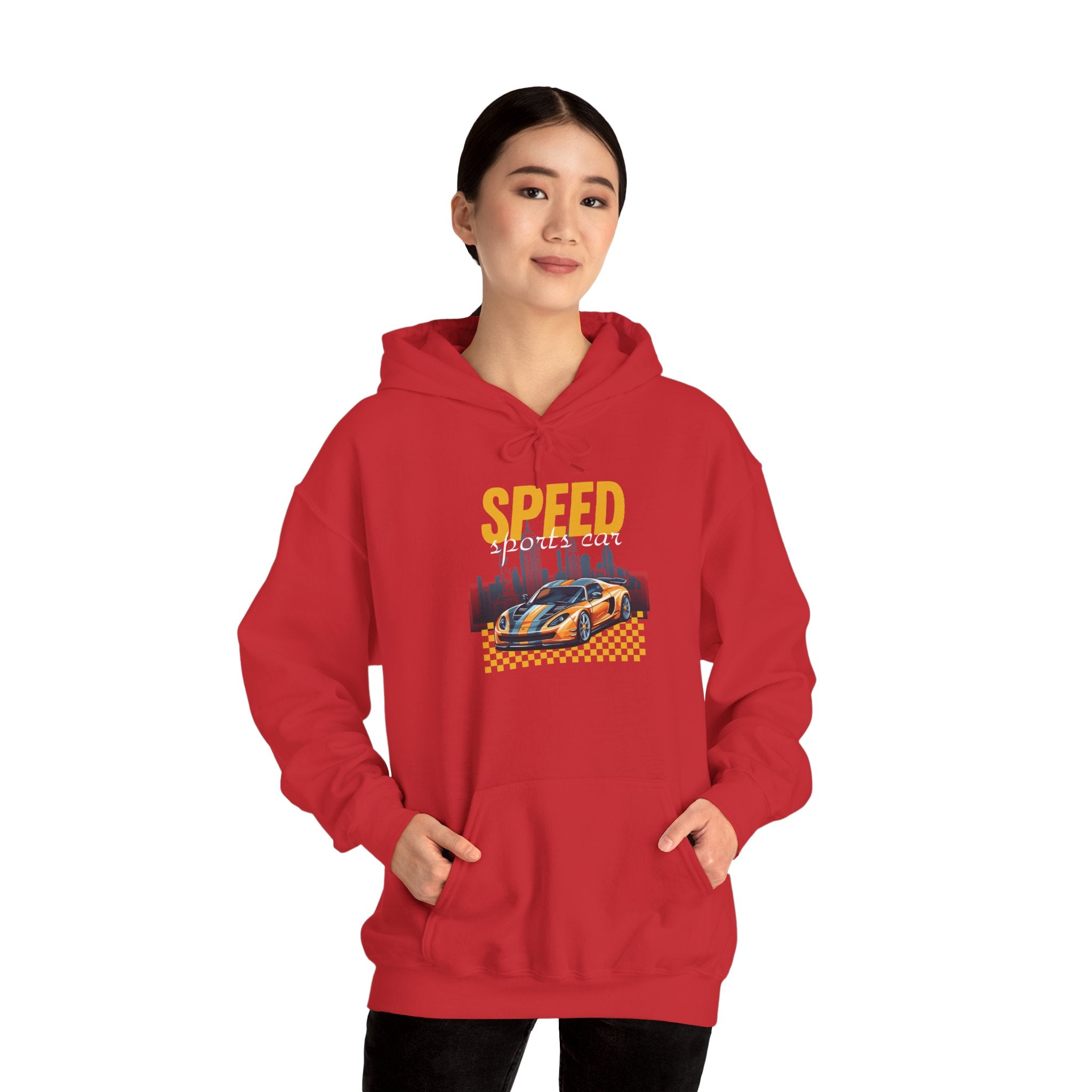 Speed Racers Hoodie — Vintage Sports Car Racing Graphic Sweatshirt