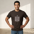 Sabas Ask For Run T-Shirt — Unisex-Minimalist Motivational Running Tee