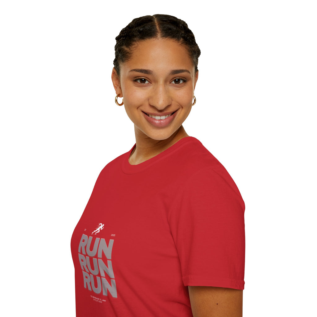 Sabas Ask For Run T-Shirt — Unisex-Minimalist Motivational Running Tee