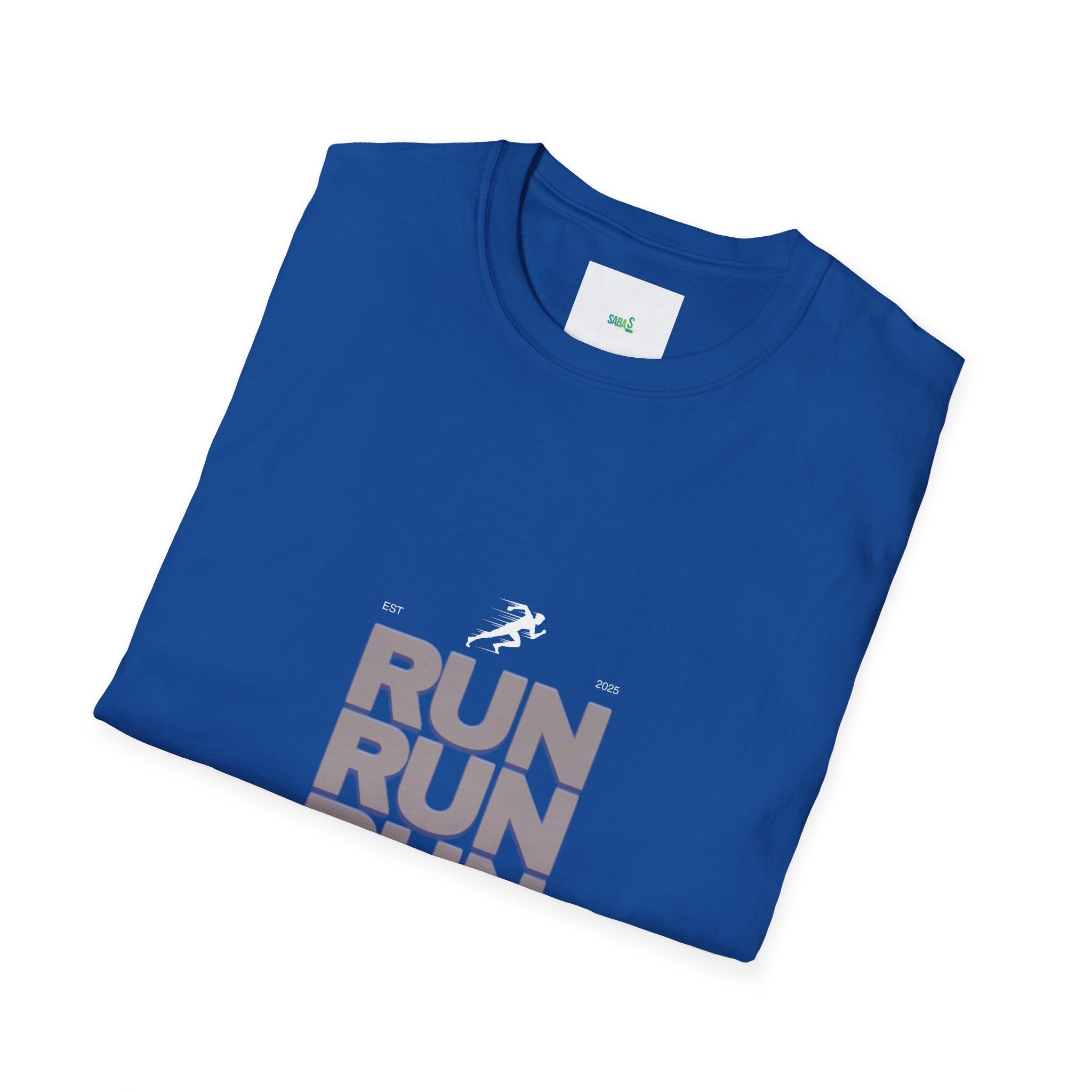 Sabas Ask For Run T-Shirt — Unisex-Minimalist Motivational Running Tee