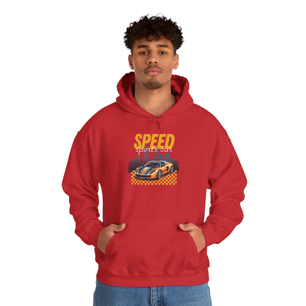 Speed Racers Hoodie — Vintage Sports Car Racing Graphic Sweatshirt