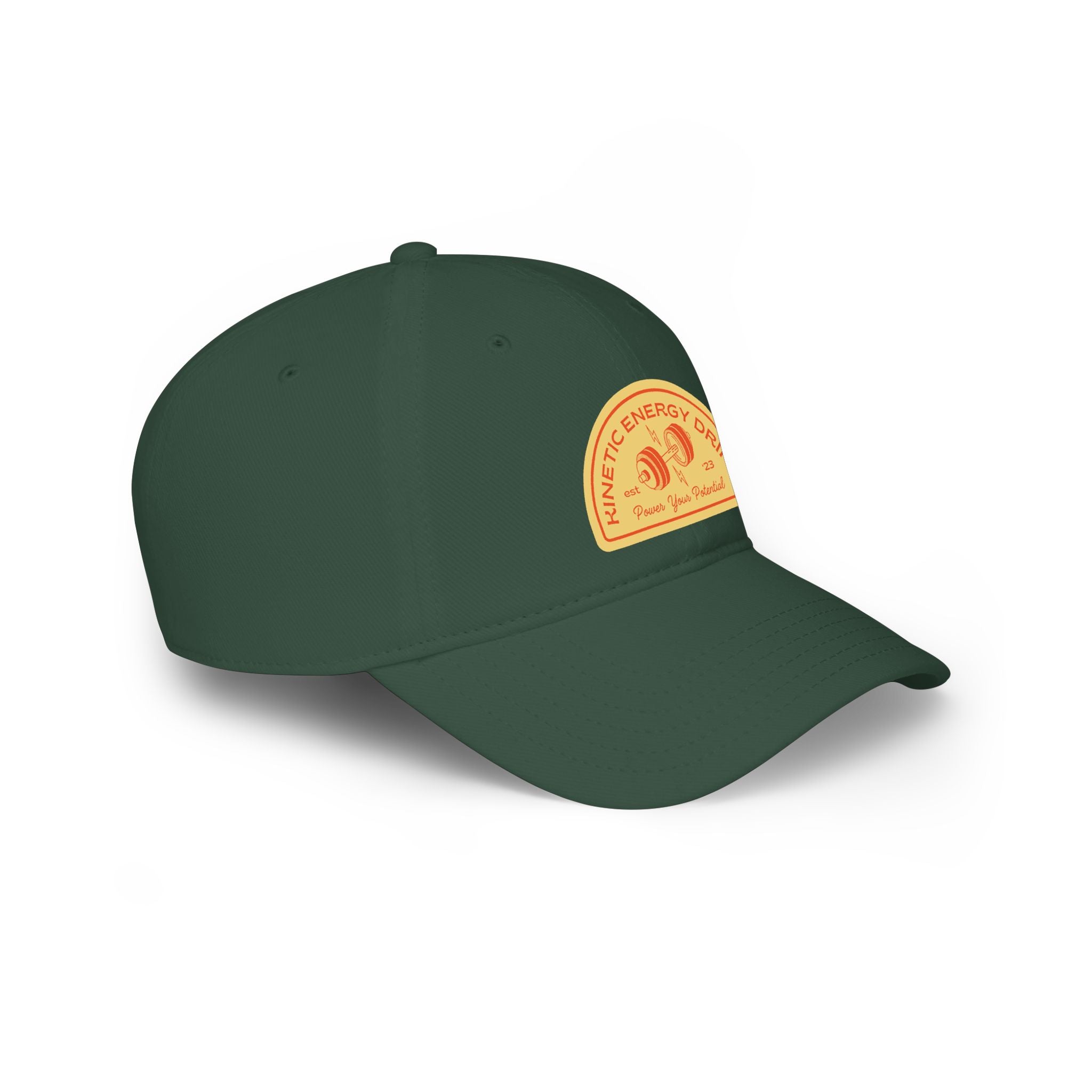 Energy Logo Cap - Retro Gym Patch Baseball Hat