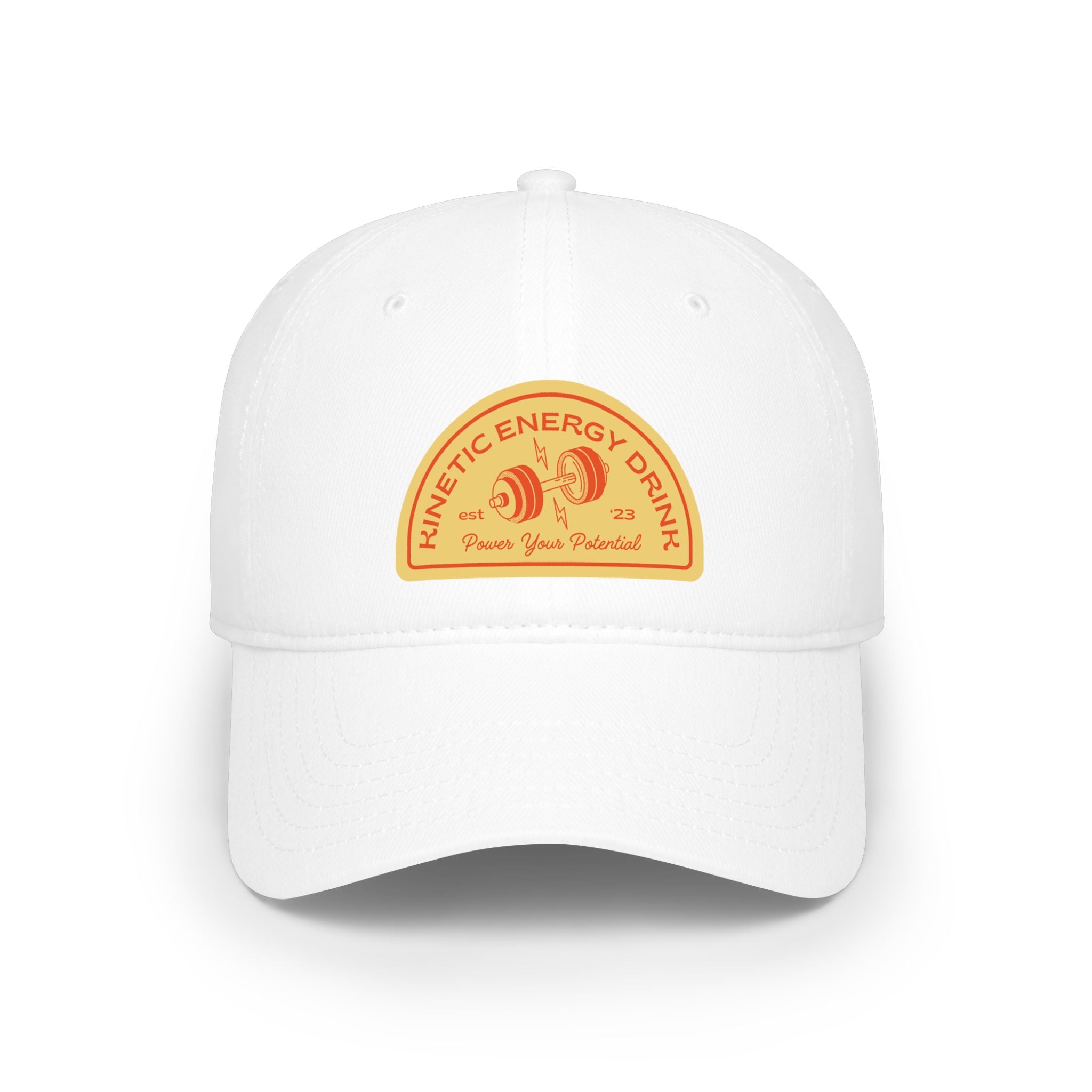 Energy Logo Cap - Retro Gym Patch Baseball Hat