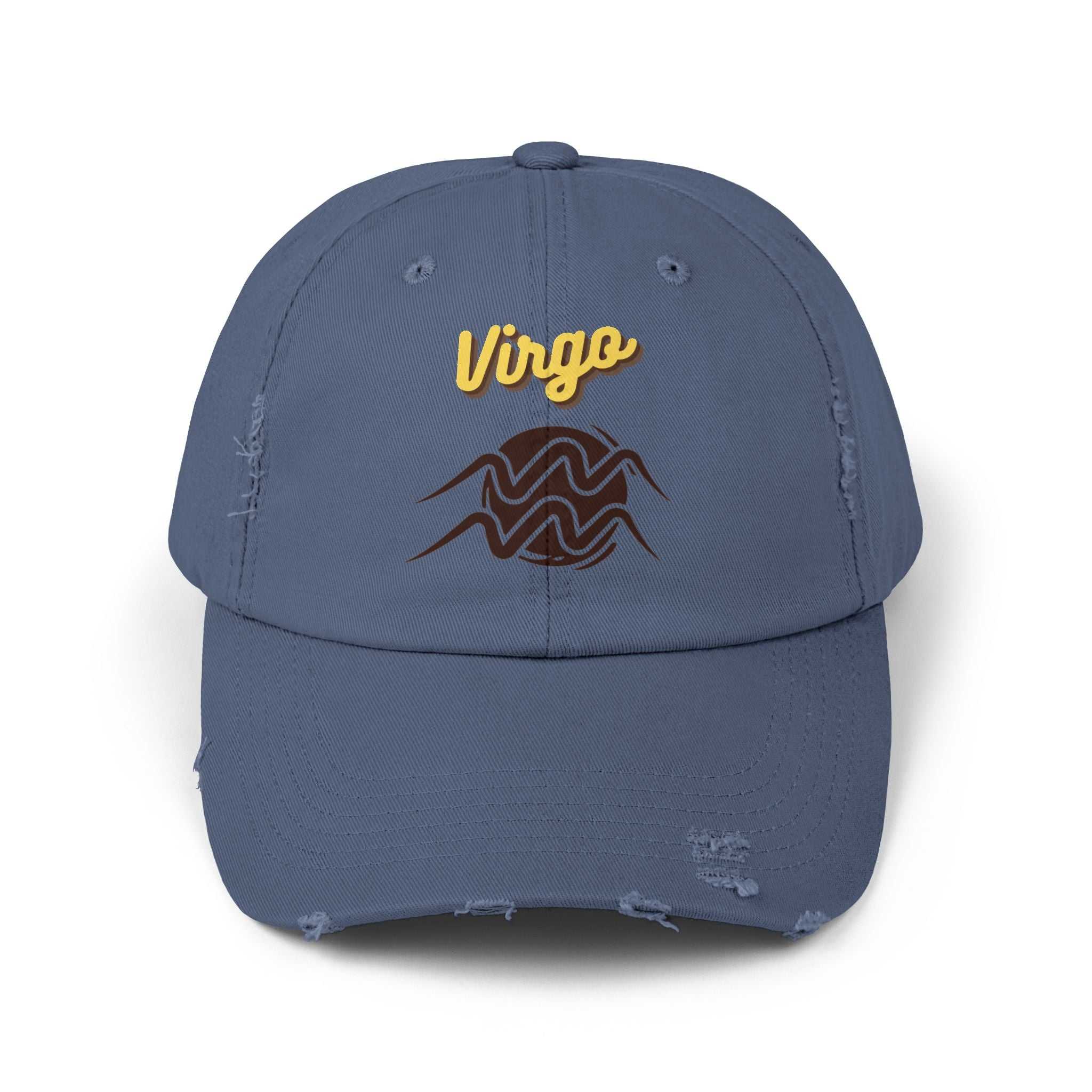 SABAS Virgo Distressed Cap Zodiac Sign