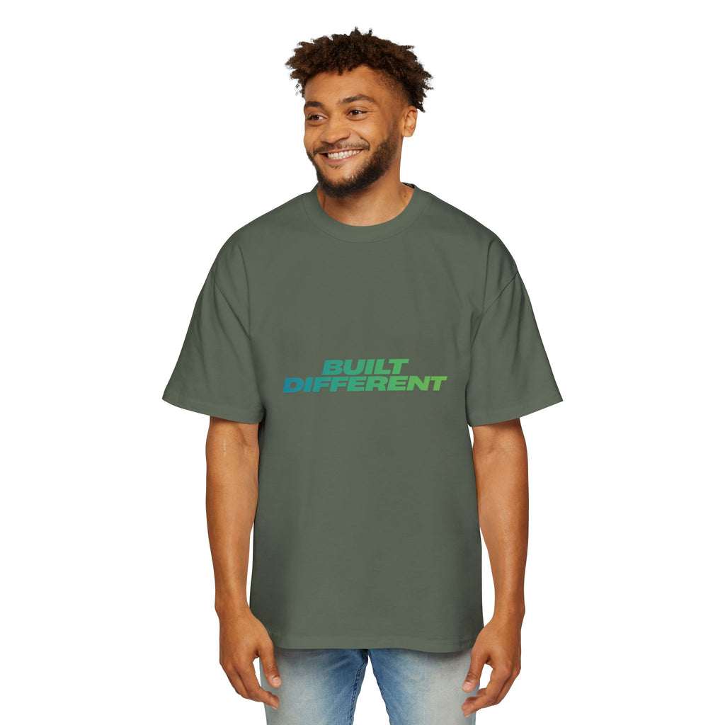 SABAS T-Shirt — 'Built Different' Oversized Graphic Tee