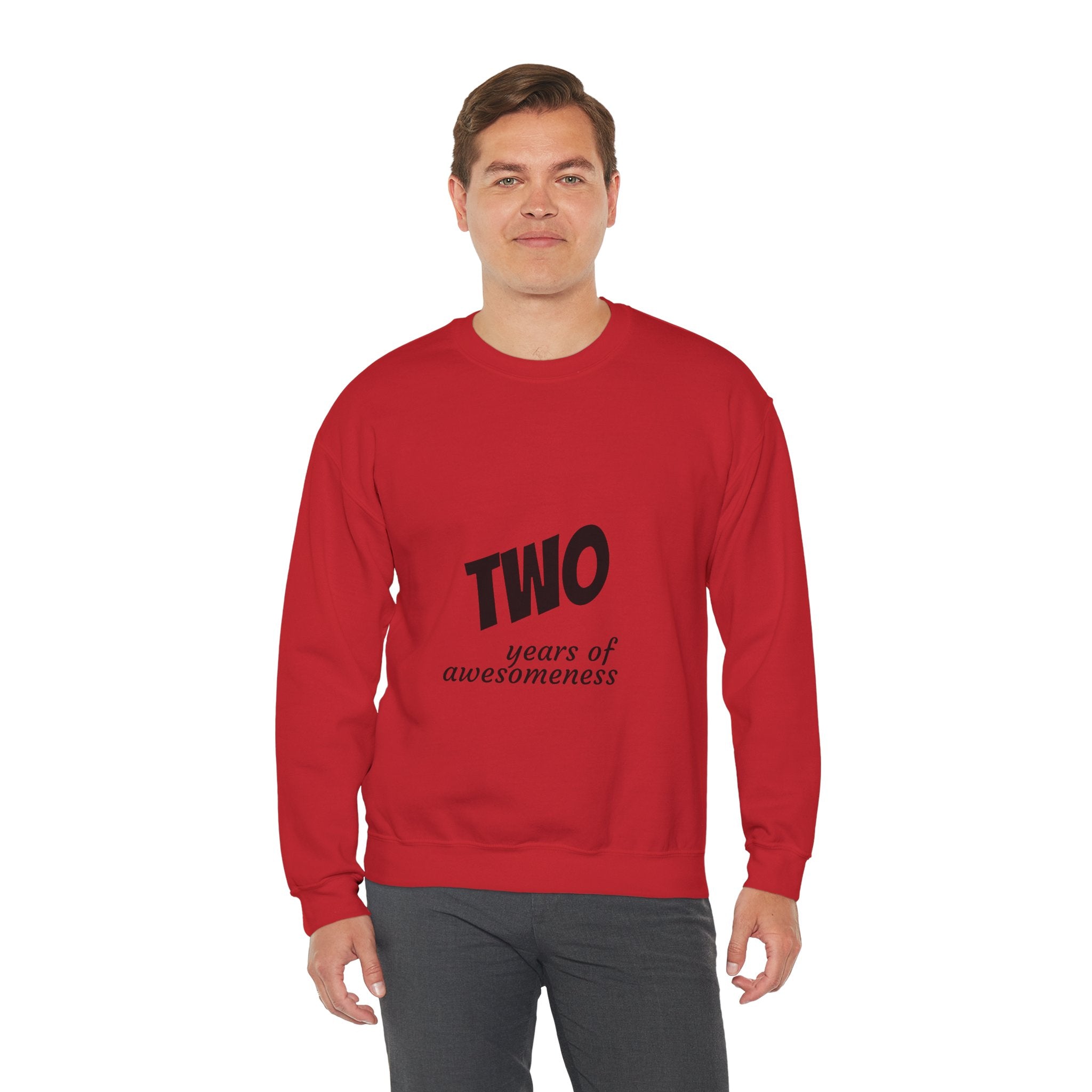 SABAS-Toddler Two Years of Awesomeness Sweatshirt