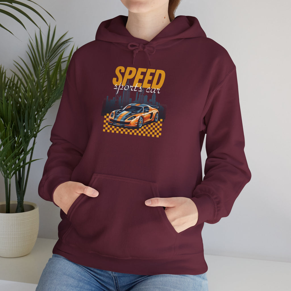Speed Racers Hoodie — Vintage Sports Car Racing Graphic Sweatshirt