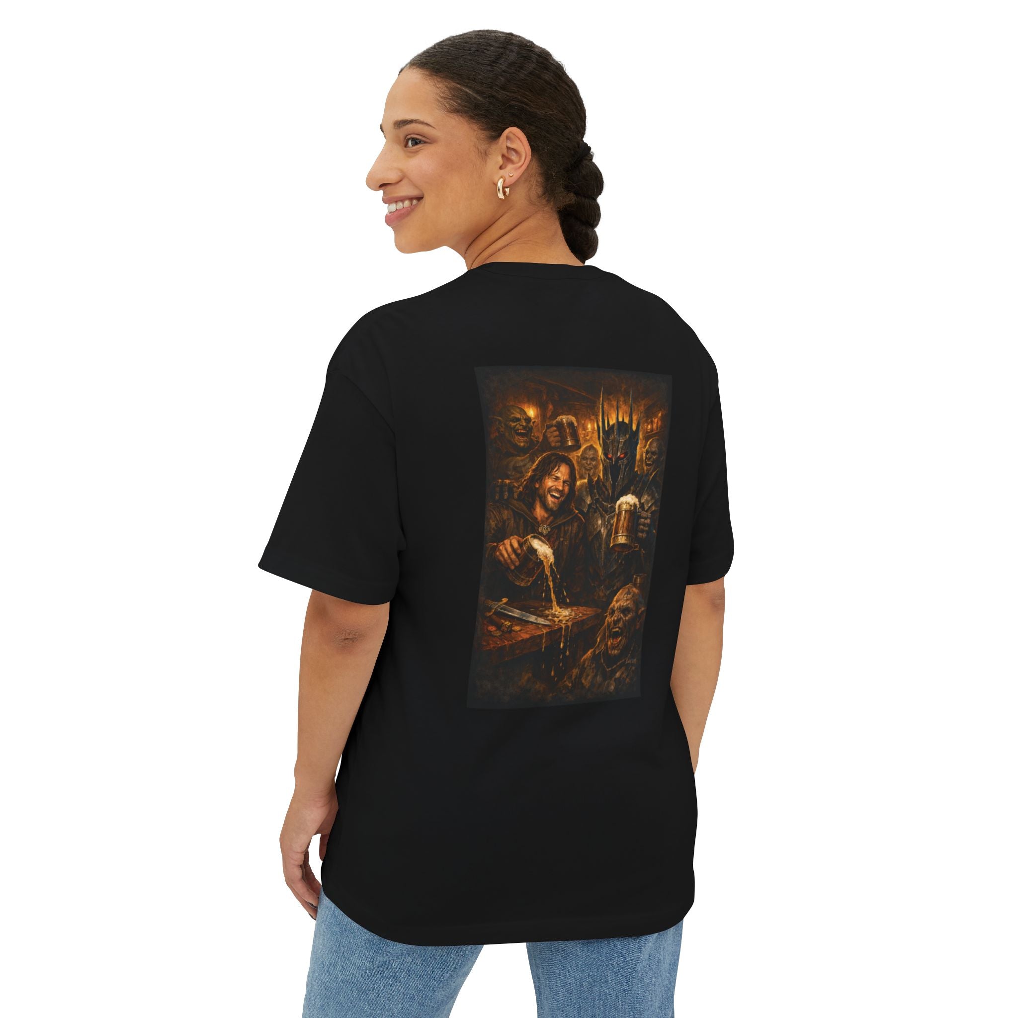 SABAS Unisex Oversized Boxy Tee