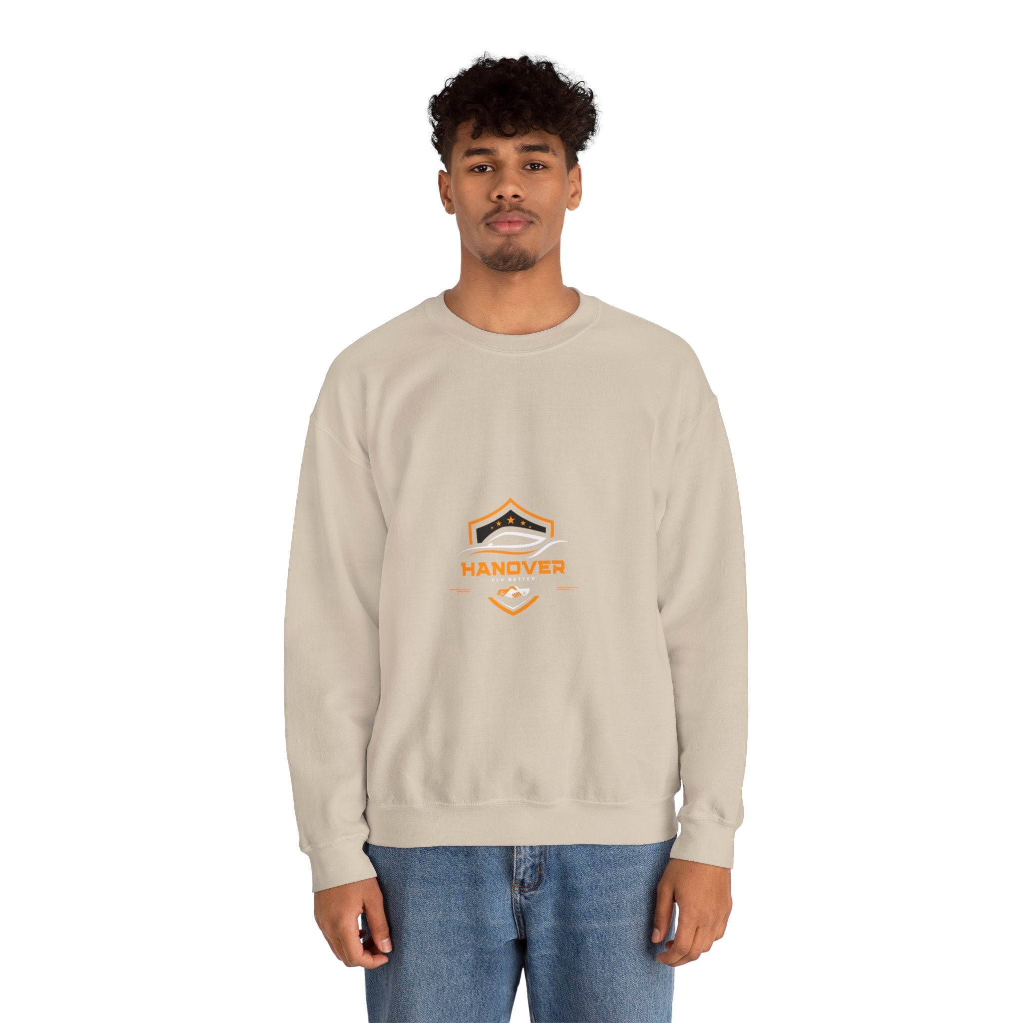 SABAS-Hanover Crewneck Sweatshirt — Vintage Shield Logo
