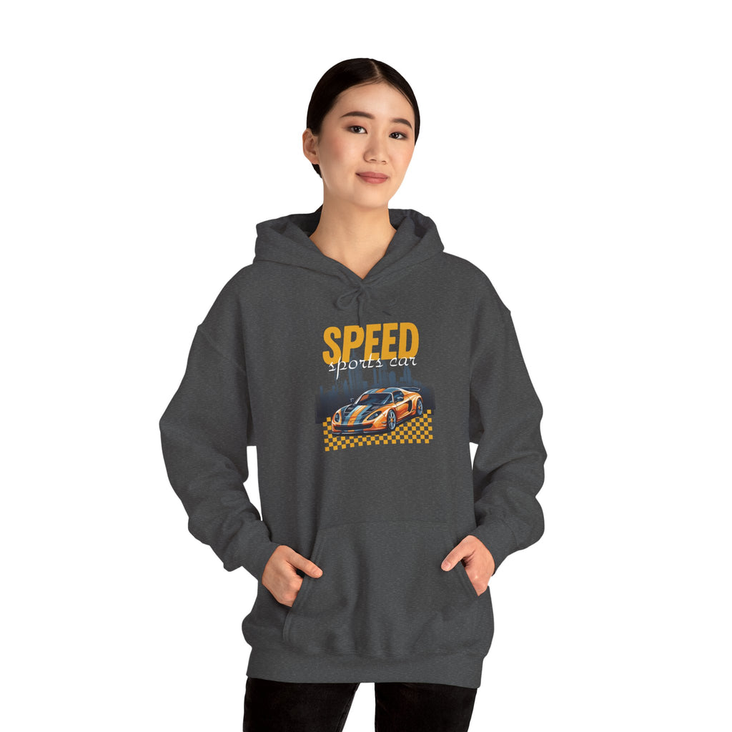 Speed Racers Hoodie — Vintage Sports Car Racing Graphic Sweatshirt