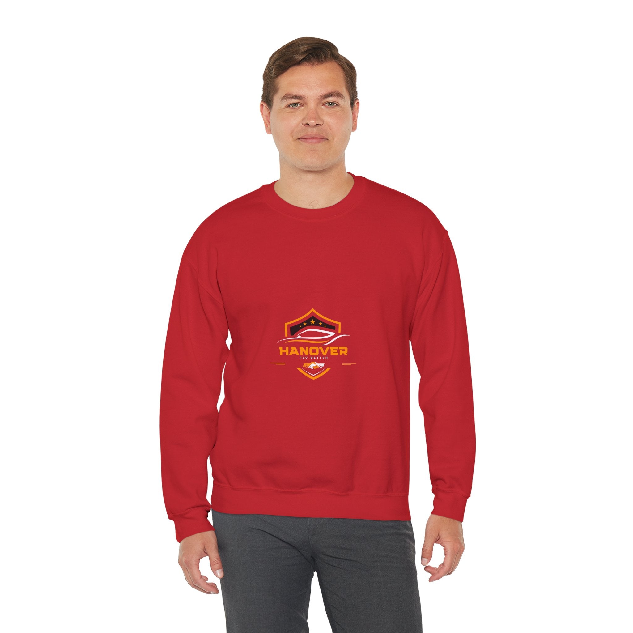 SABAS-Hanover Crewneck Sweatshirt — Vintage Shield Logo