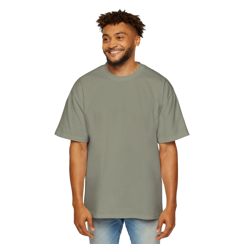 SABAS Oversized T-Shirt — "Great Things Start in Little Rooms" Logo Tee