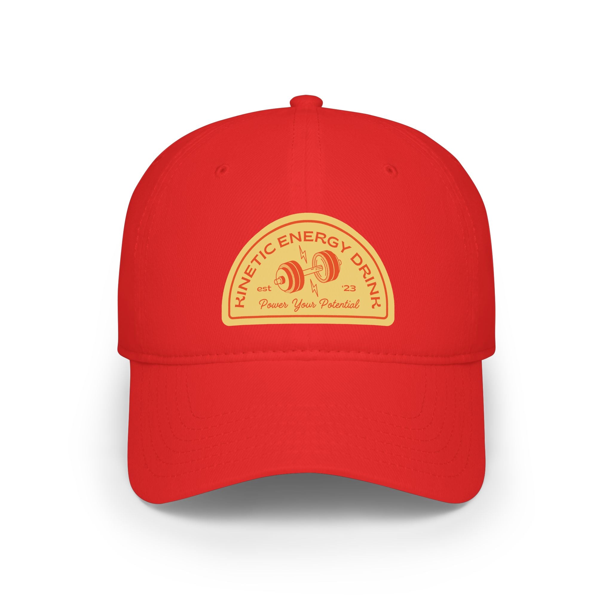 Energy Logo Cap - Retro Gym Patch Baseball Hat