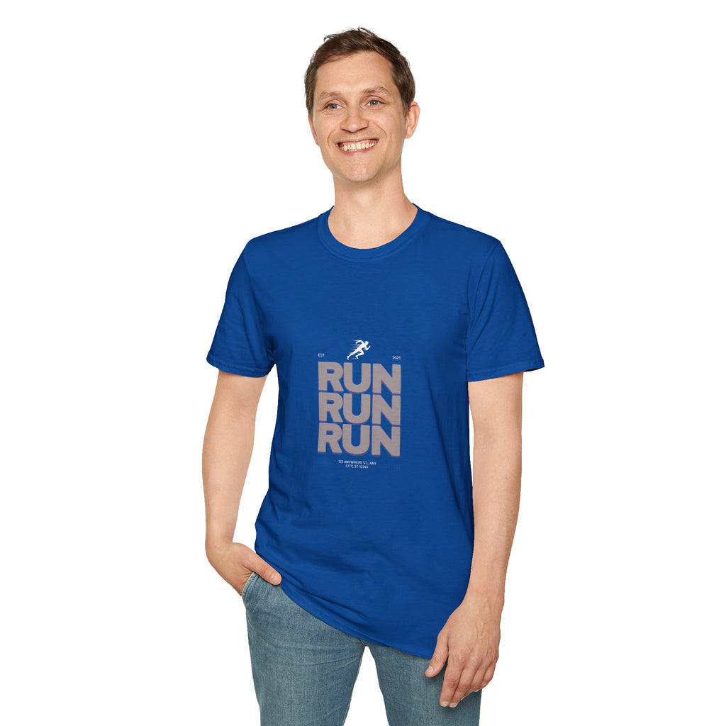 Sabas Ask For Run T-Shirt — Unisex-Minimalist Motivational Running Tee