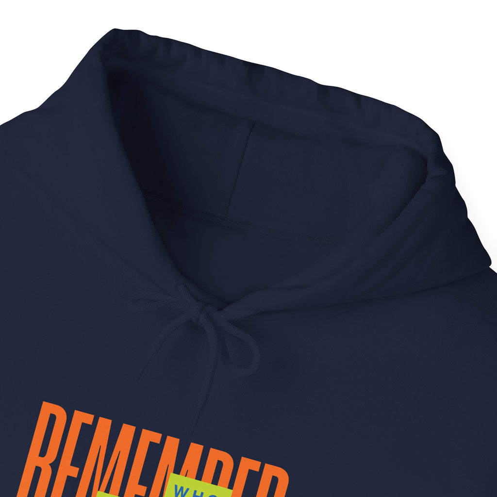 SABAS Remember Who You Are Hoodie — Inspirational Courage Graphic Sweatshirt