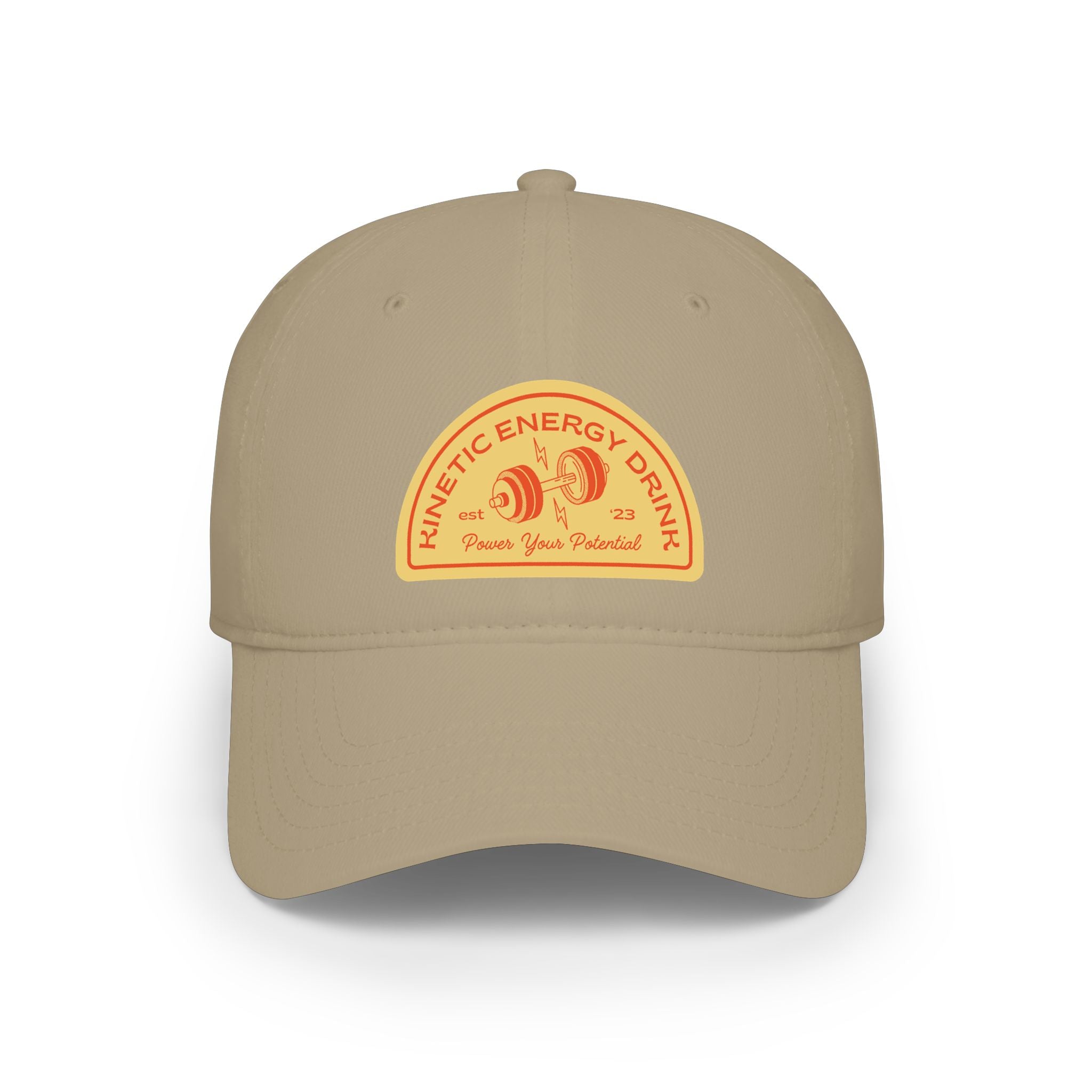 Energy Logo Cap - Retro Gym Patch Baseball Hat