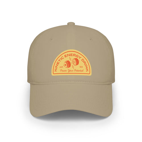 Energy Logo Cap - Retro Gym Patch Baseball Hat