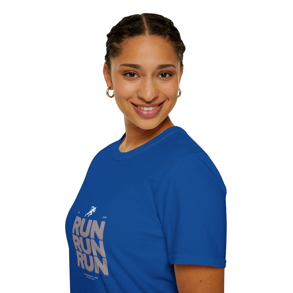 Sabas Ask For Run T-Shirt — Unisex-Minimalist Motivational Running Tee