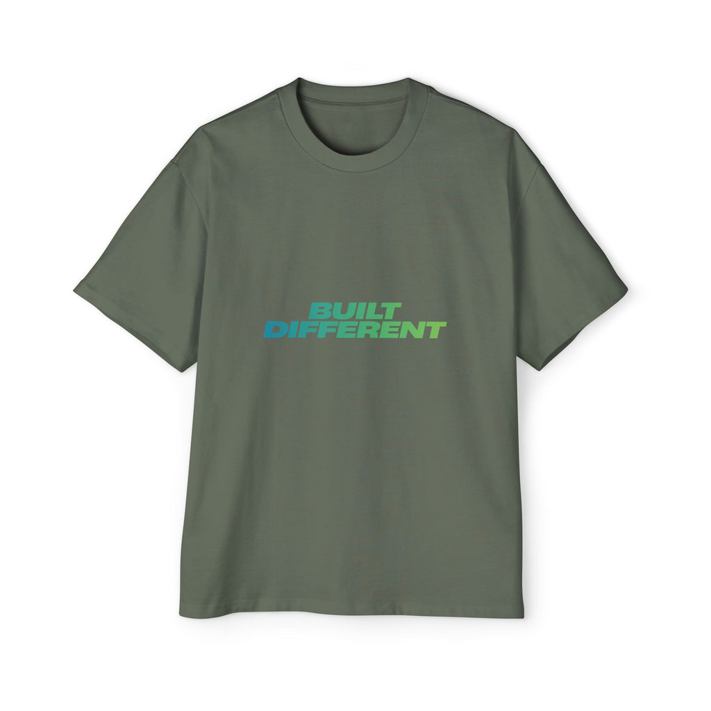 SABAS T-Shirt — 'Built Different' Oversized Graphic Tee