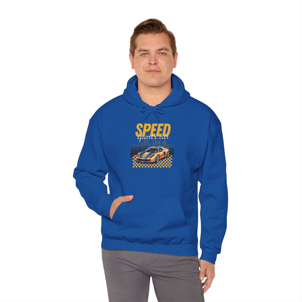 Speed Racers Hoodie — Vintage Sports Car Racing Graphic Sweatshirt