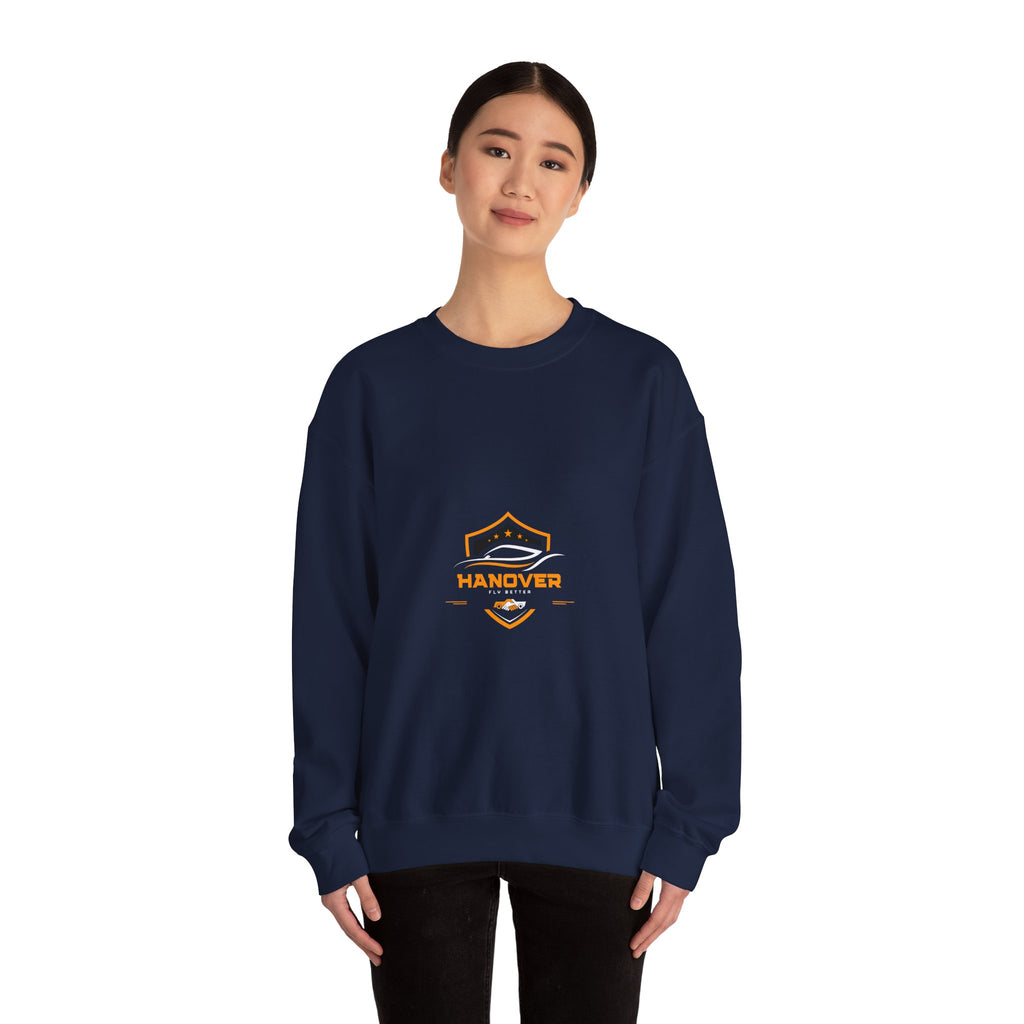 SABAS-Hanover Crewneck Sweatshirt — Vintage Shield Logo