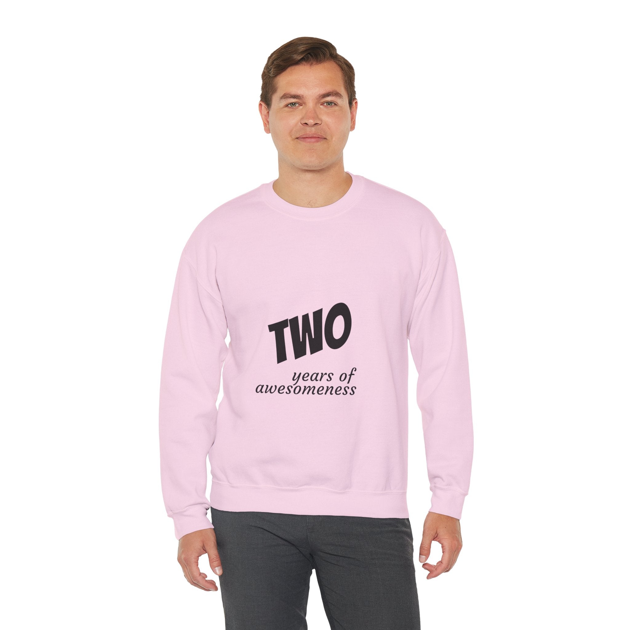 SABAS-Toddler Two Years of Awesomeness Sweatshirt