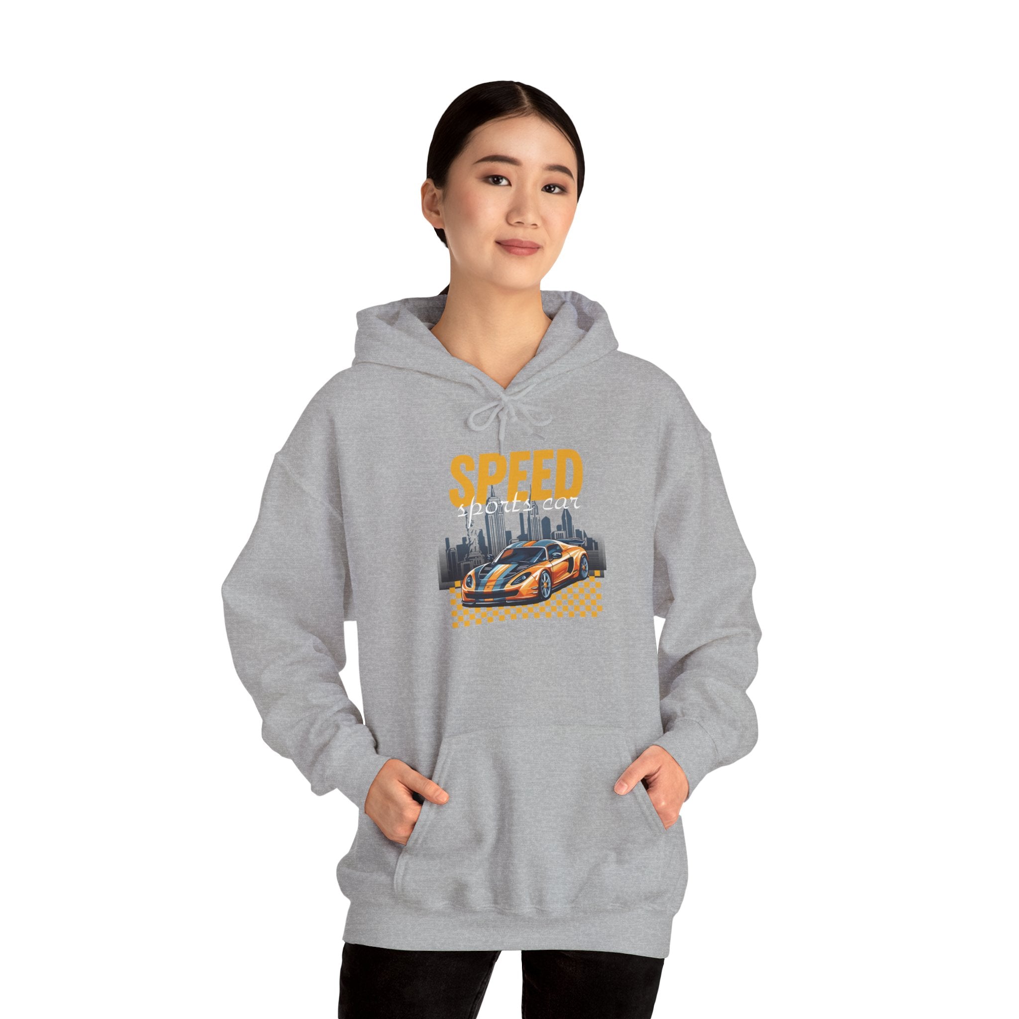 Speed Racers Hoodie — Vintage Sports Car Racing Graphic Sweatshirt