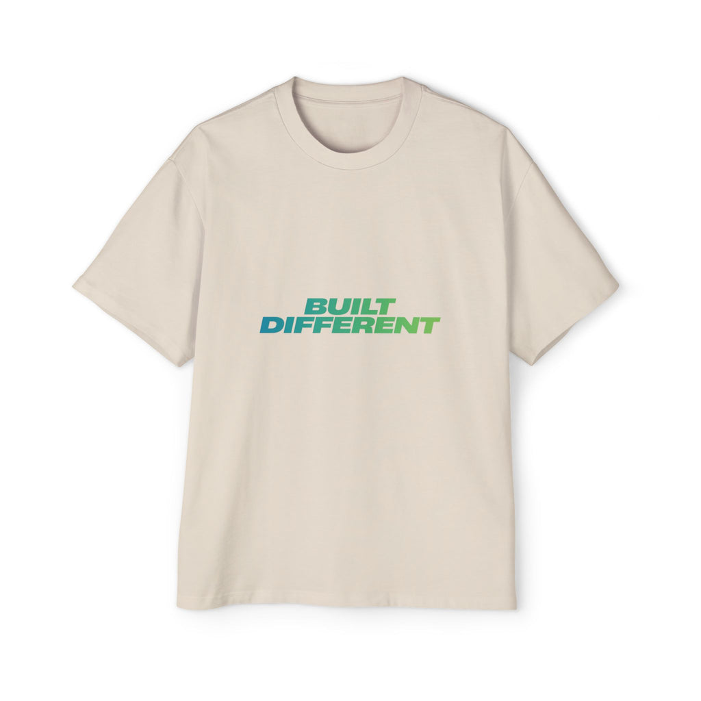 SABAS T-Shirt — 'Built Different' Oversized Graphic Tee
