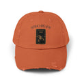 SABAS Scorpio Zodiac Design Sting-Ready Distressed Cap