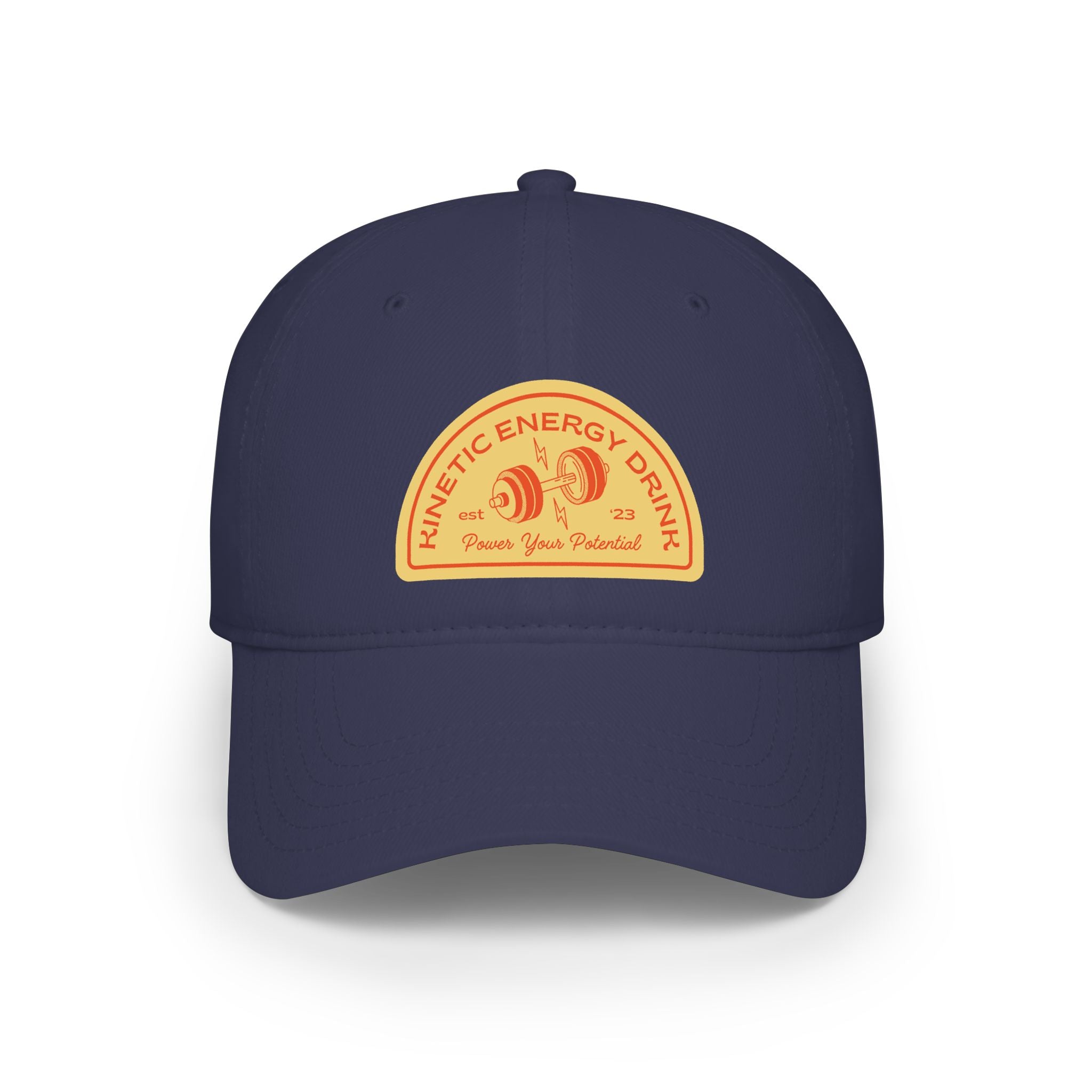 Energy Logo Cap - Retro Gym Patch Baseball Hat