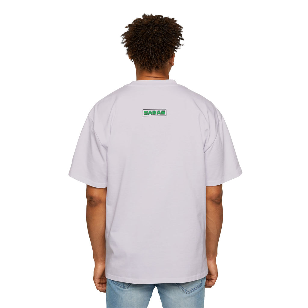 SABAS Men's Heavy Oversized Tee