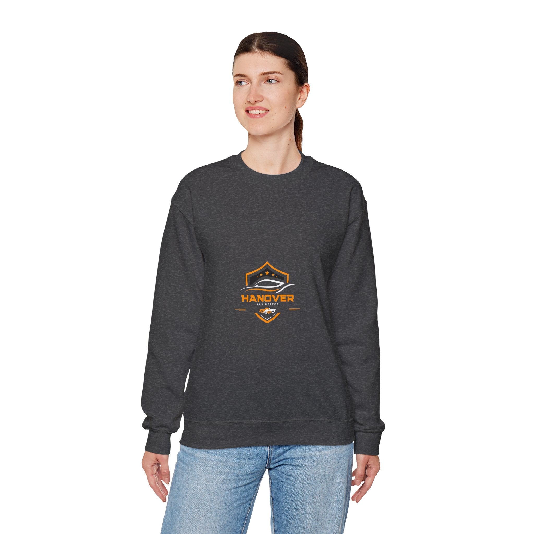 SABAS-Hanover Crewneck Sweatshirt — Vintage Shield Logo
