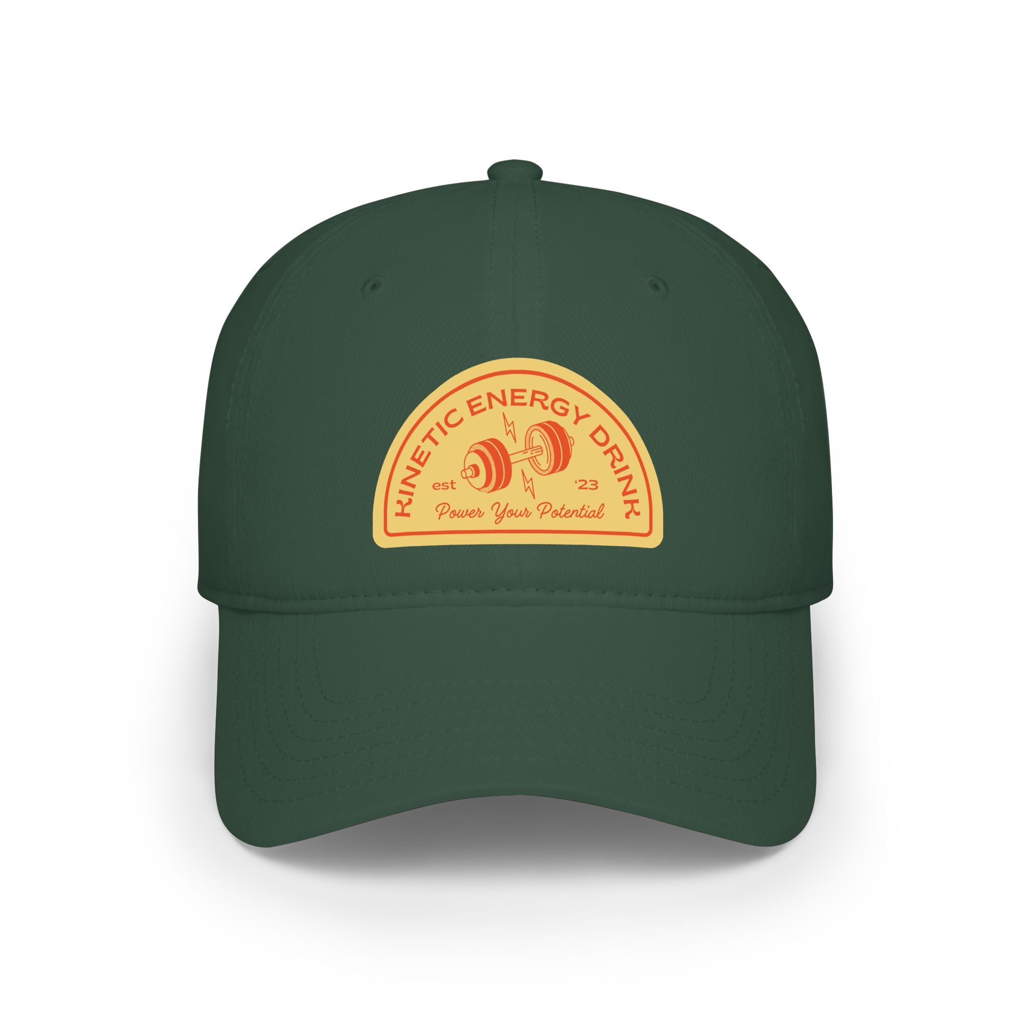 Energy Logo Cap - Retro Gym Patch Baseball Hat