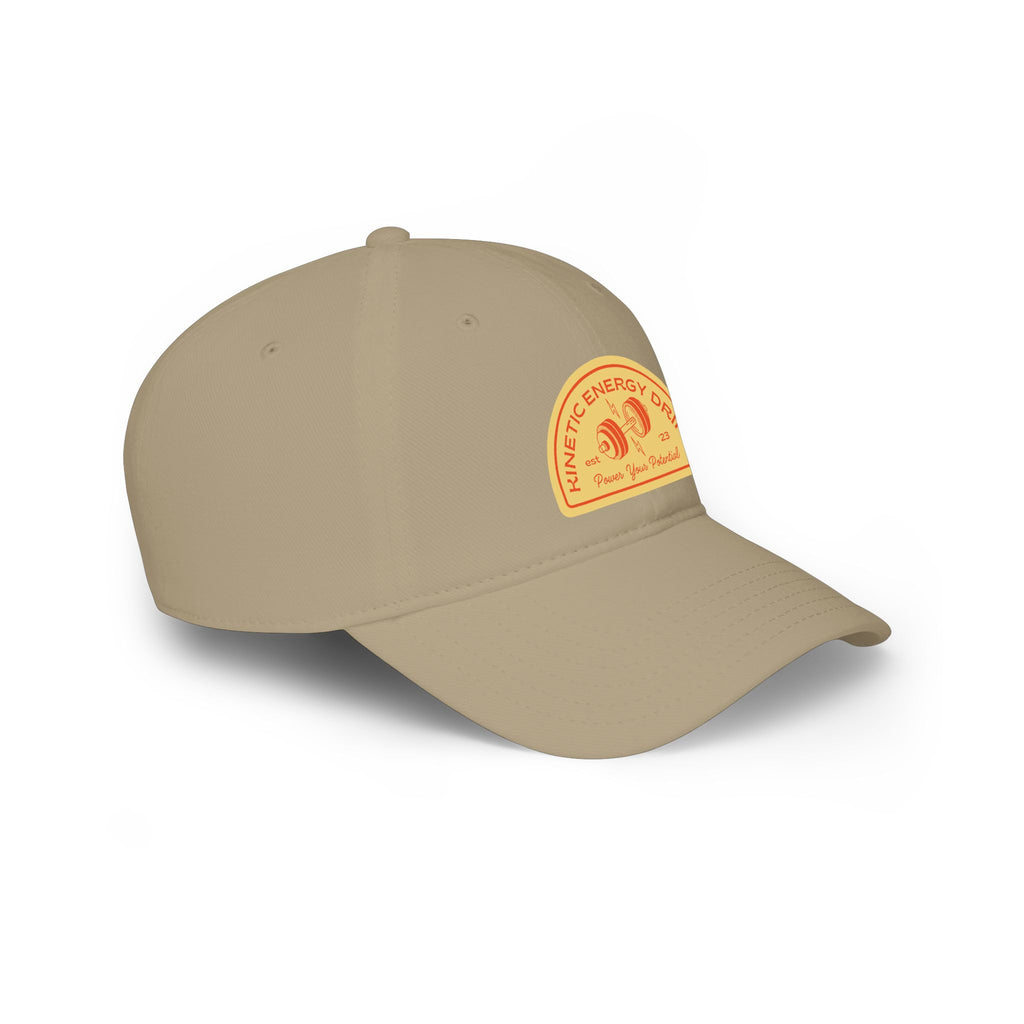 Energy Logo Cap - Retro Gym Patch Baseball Hat